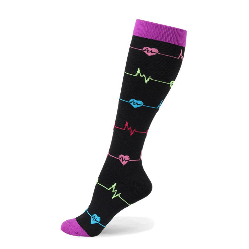Nurse-Running-Cycling Breathable Compression Stockings