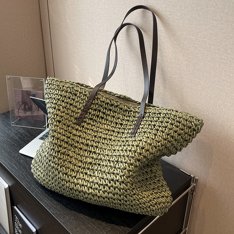 Woven Shoulder Bag