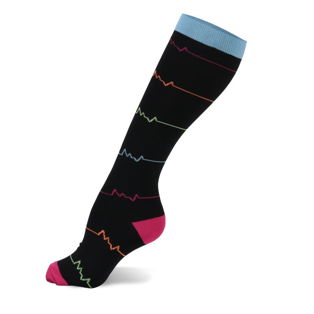 Nurse-Running-Cycling Breathable Compression Stockings
