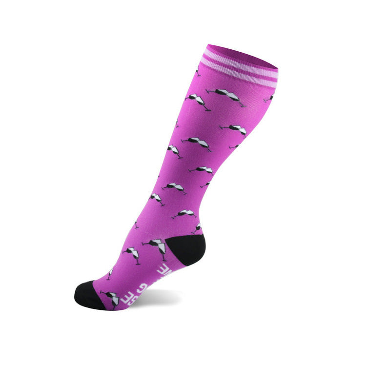 Nurse-Running-Cycling Breathable Compression Stockings