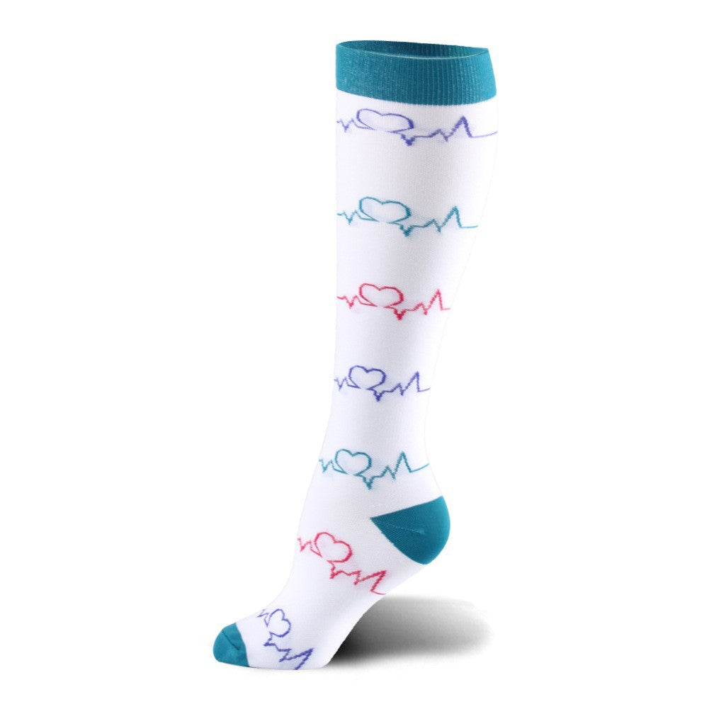 Nurse-Running-Cycling Breathable Compression Stockings