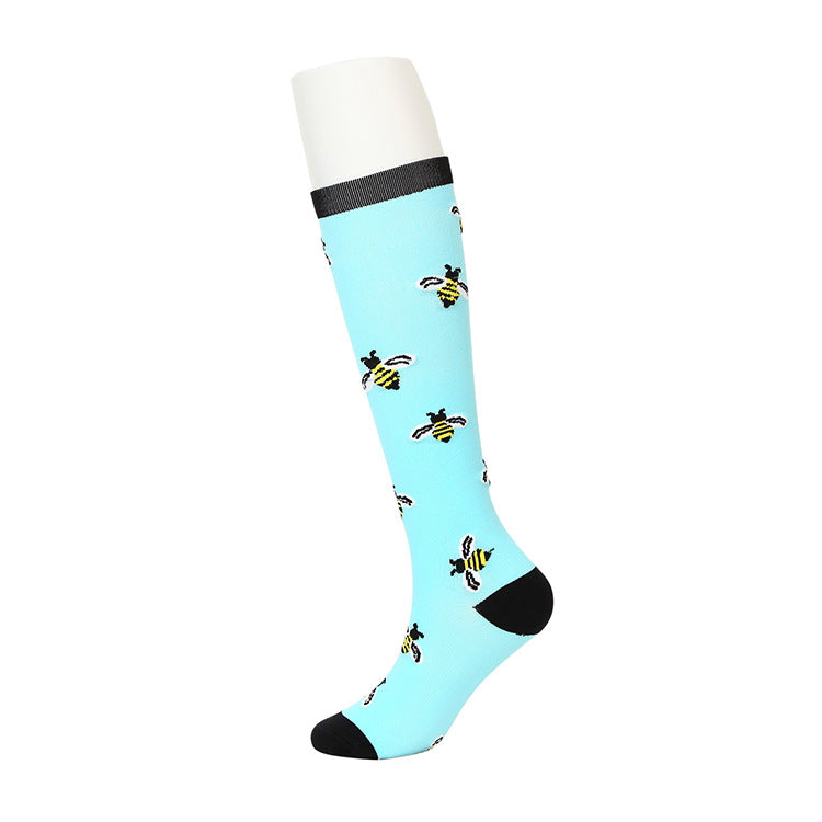 Nurse-Running-Cycling Breathable Compression Stockings