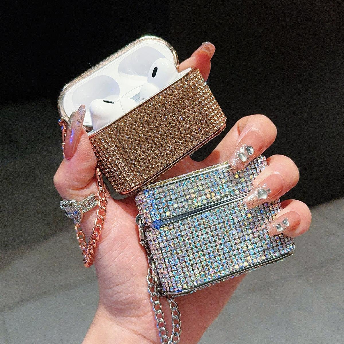 Diamond Airpod Protective Sleeve
