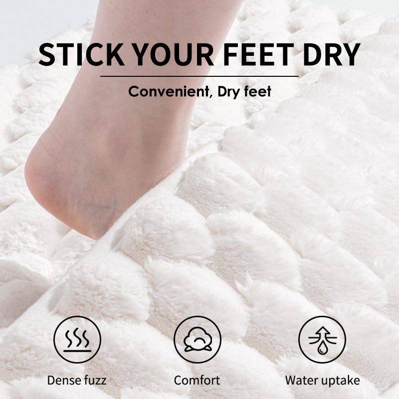 Memory Foam Absorbent Bathroom Mat