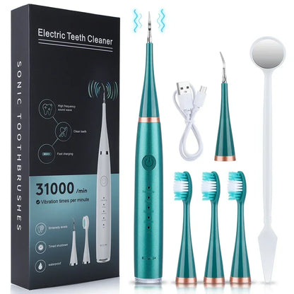Ultrasonic Dental Scaler for Effective Teeth Cleaning, Tartar and Plaque Removal, Rechargeable Whitening Oral Care Device