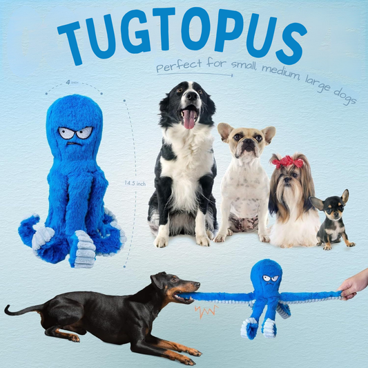 Tugtopus Dog Tug Toy