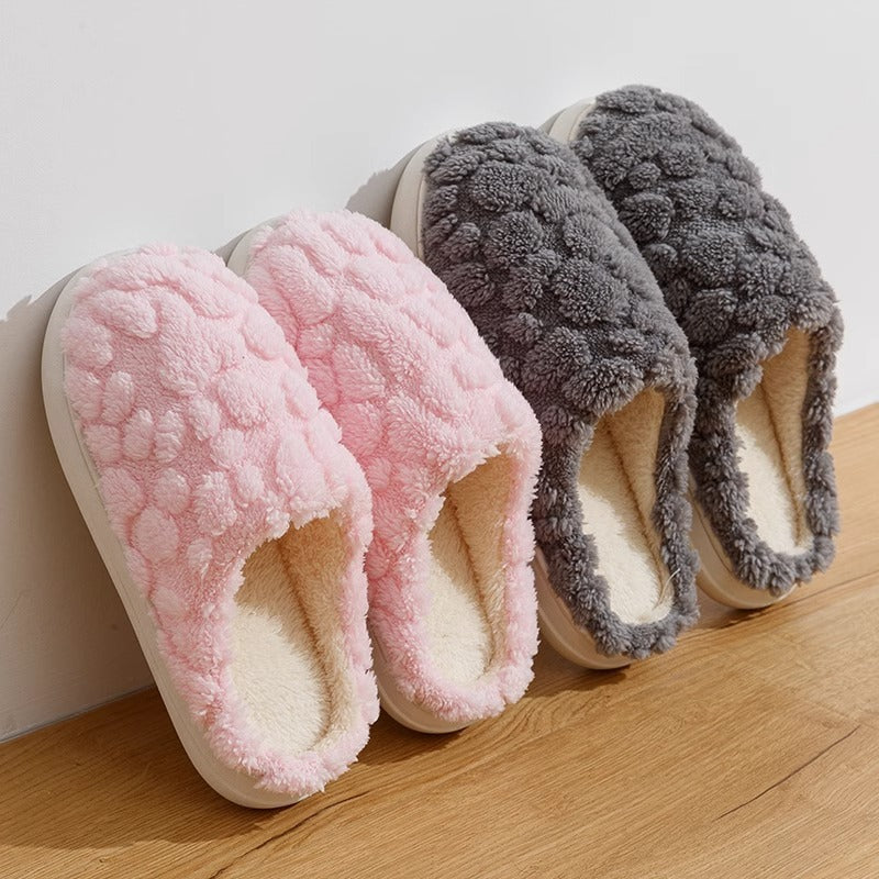#20 Unisex Anti-Skid Plush Slippers