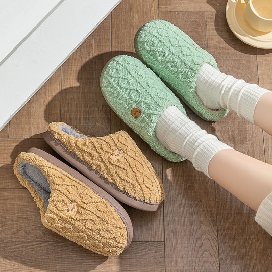 #27 - Women's Non-slip Soft Soled Cotton Slipper