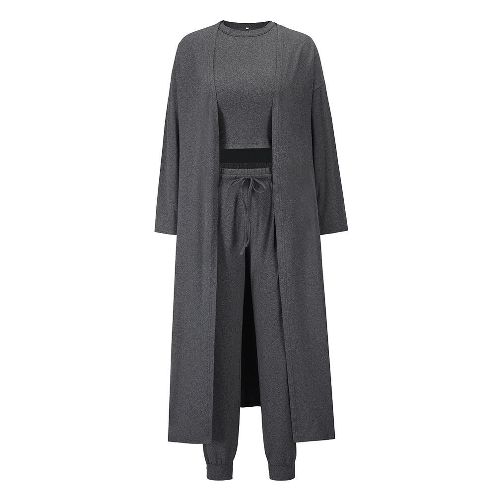 Women's Knitted Slim-Fit Sports Suit
