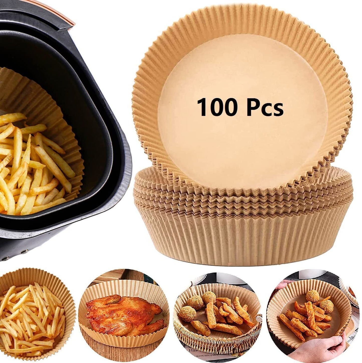 Disposable Non-Stick Air Fryer Liner