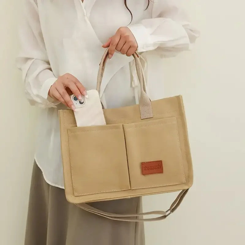 Casual Daily Canvas Tote