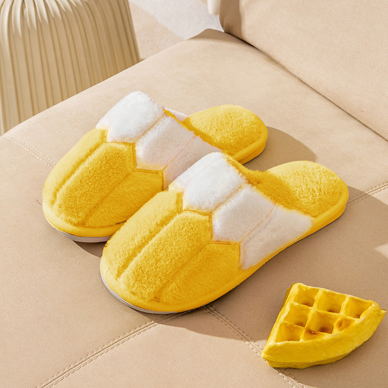 #1 - Non-Slip Women's Cotton Slippers