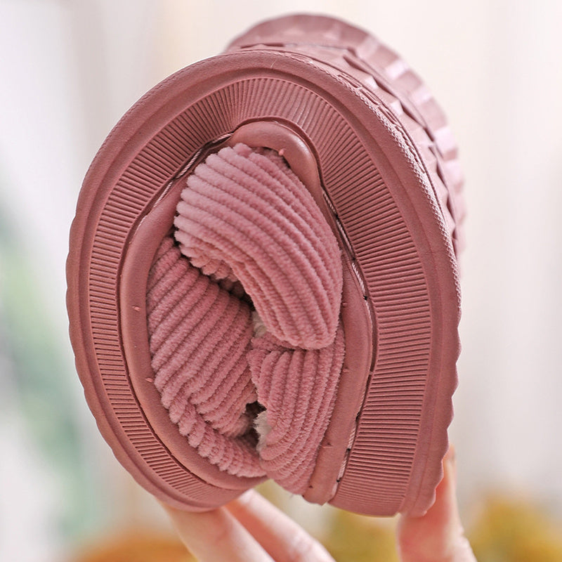 #26 - Corduroy Anti-Slip Plush Slippers