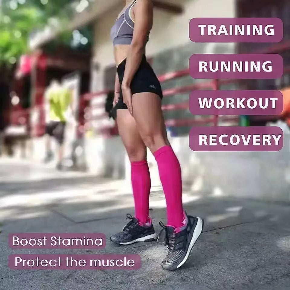 Compression Socks Varicose Diabetes Pregnancy 20-30Mmhg Sports Socks Gym Outdoor Marathon Fitness Football Cycling Elastic Socks