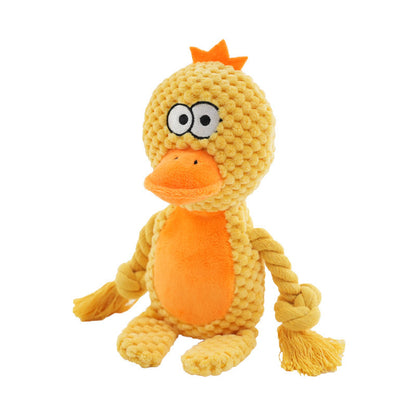 Tug and Squeak Dog Toy
