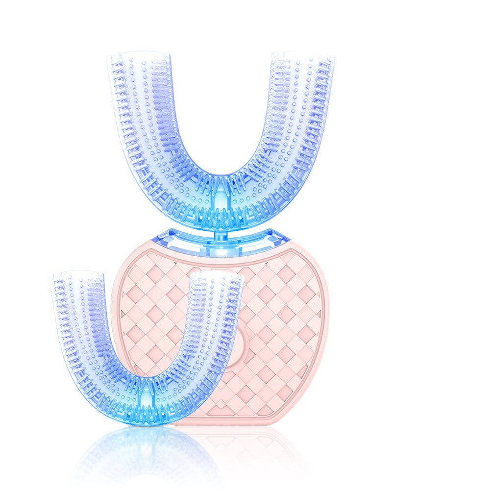 360° Automatic Toothbrush with Whitening Blue Light