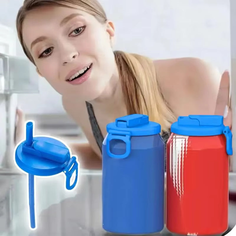 Soda Can Covers w / Straw