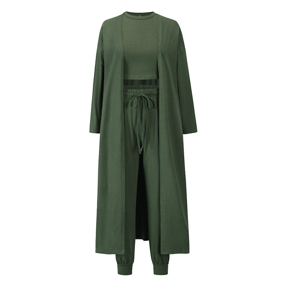 Women's Knitted Slim-Fit Sports Suit