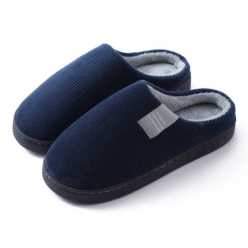 #26 - Corduroy Anti-Slip Plush Slippers