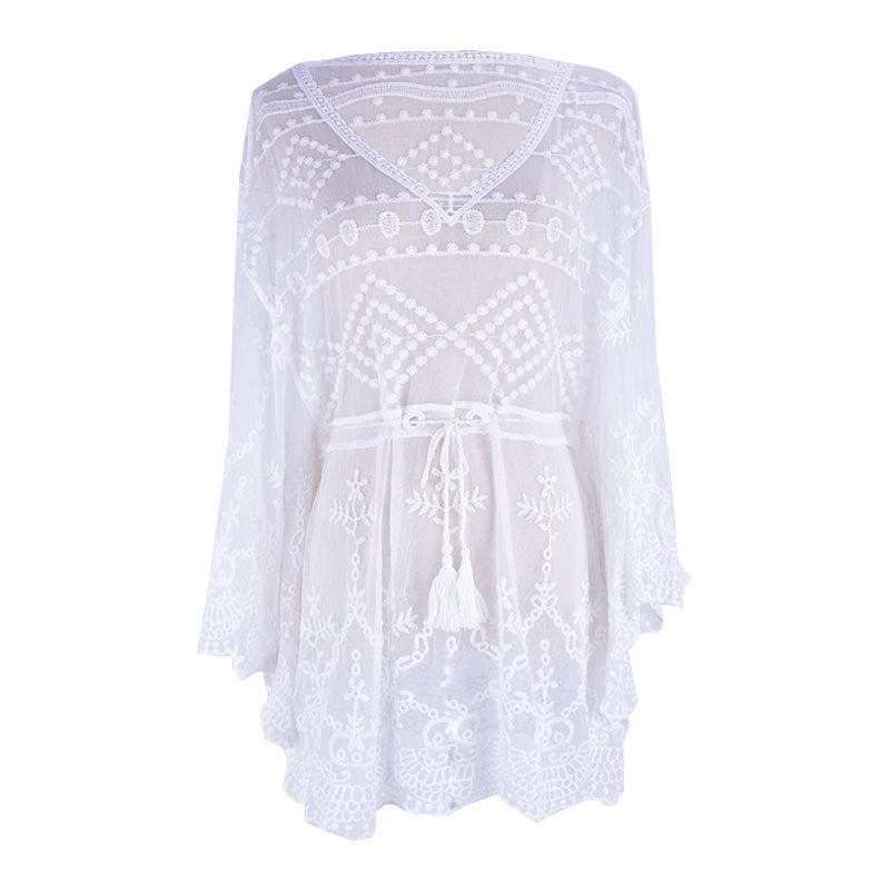Lace Swimsuit Blouse