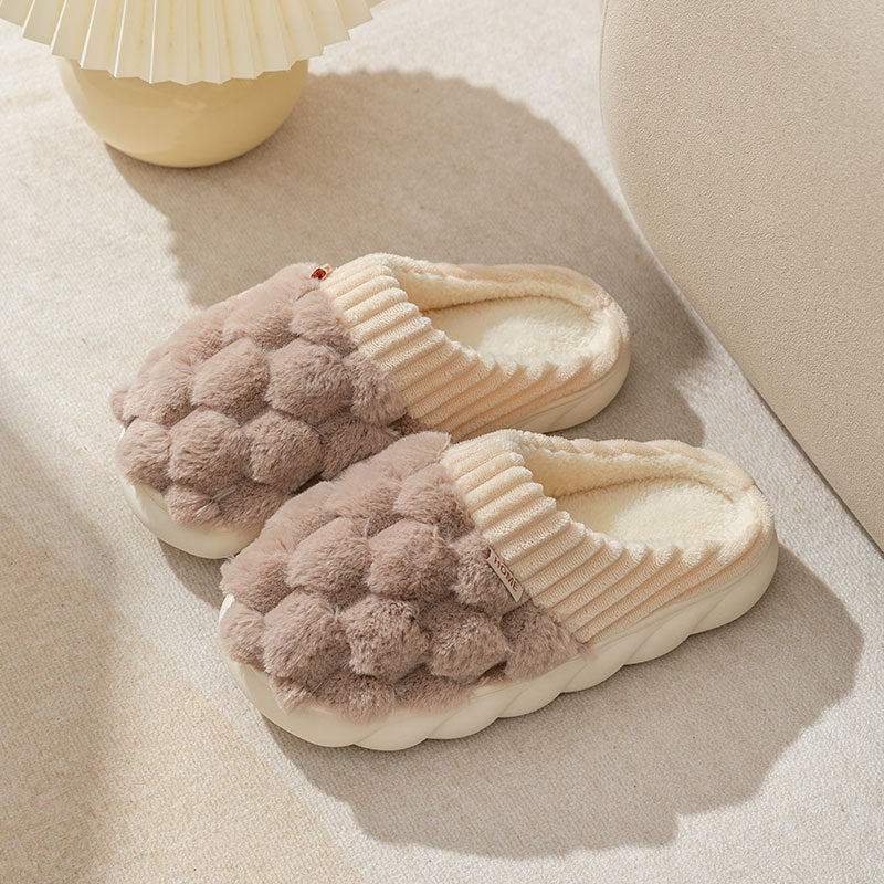 #1 - Non-Slip Women's Cotton Slippers