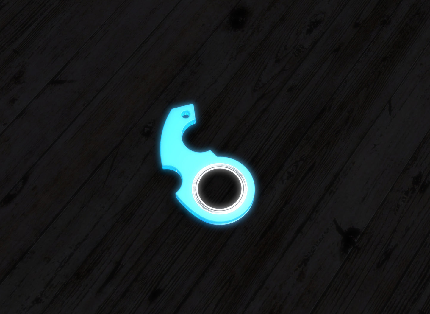 Fidget Spinner Keychain
