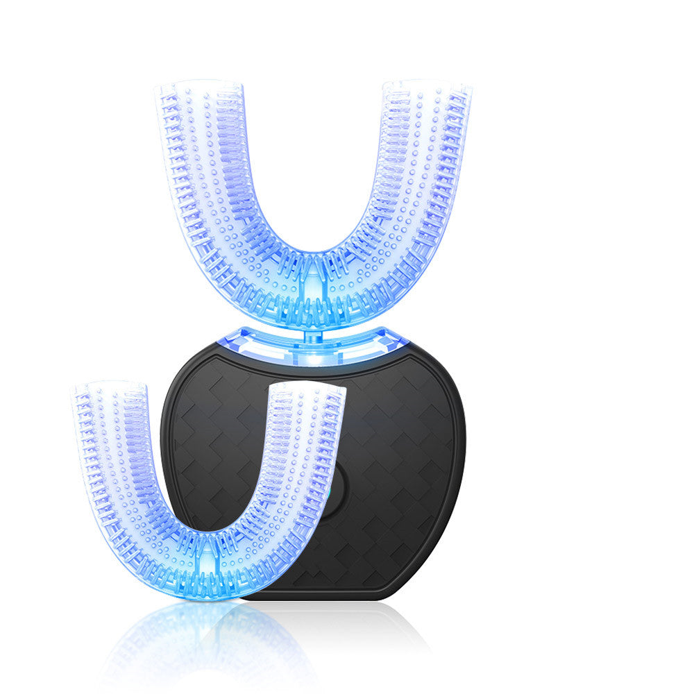 360° Automatic Toothbrush with Whitening Blue Light