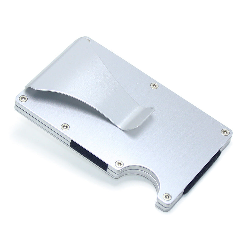 Sleek Carbon Fiber Wallet with Money Clip