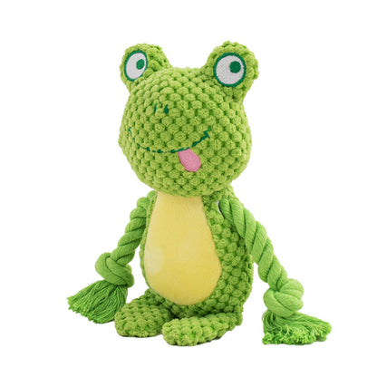 Tug and Squeak Dog Toy