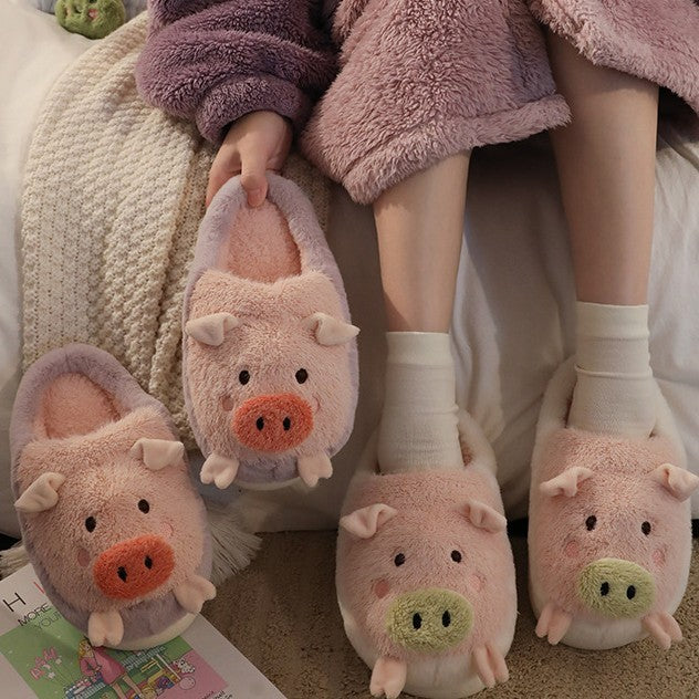 #29 - Women's Cotton Piggie Slippers