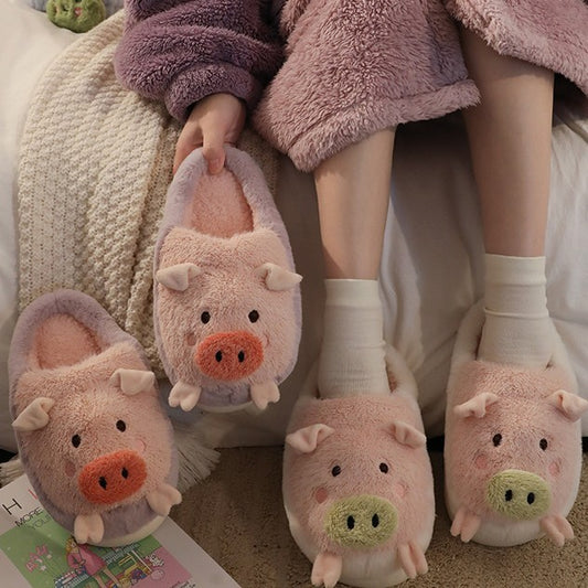 #29 - Women's Cotton Piggie Slippers